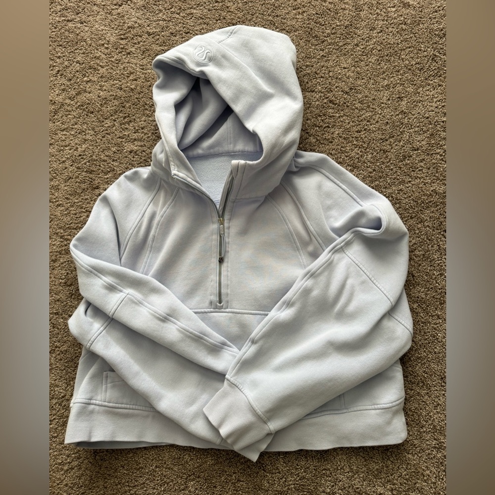 Lululemon oversized scuba 1/2 zip
